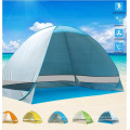 Large Pop up Beach Tent Automatic Sun Shelter Outdoor Sun Umbrella 3-4 Person Fishing Anti UV Sun Shelter Tents Instant Portable